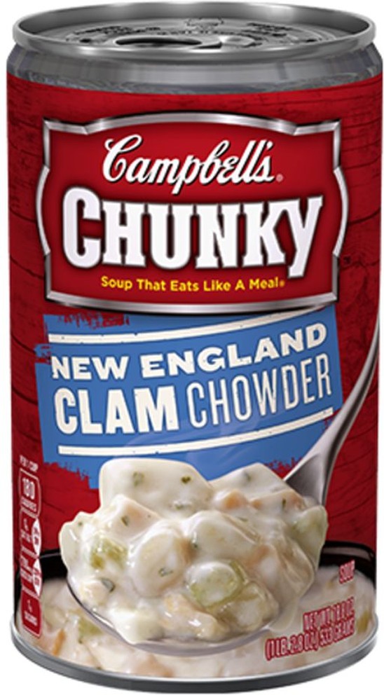 New England Clam Chowder - 50 oz