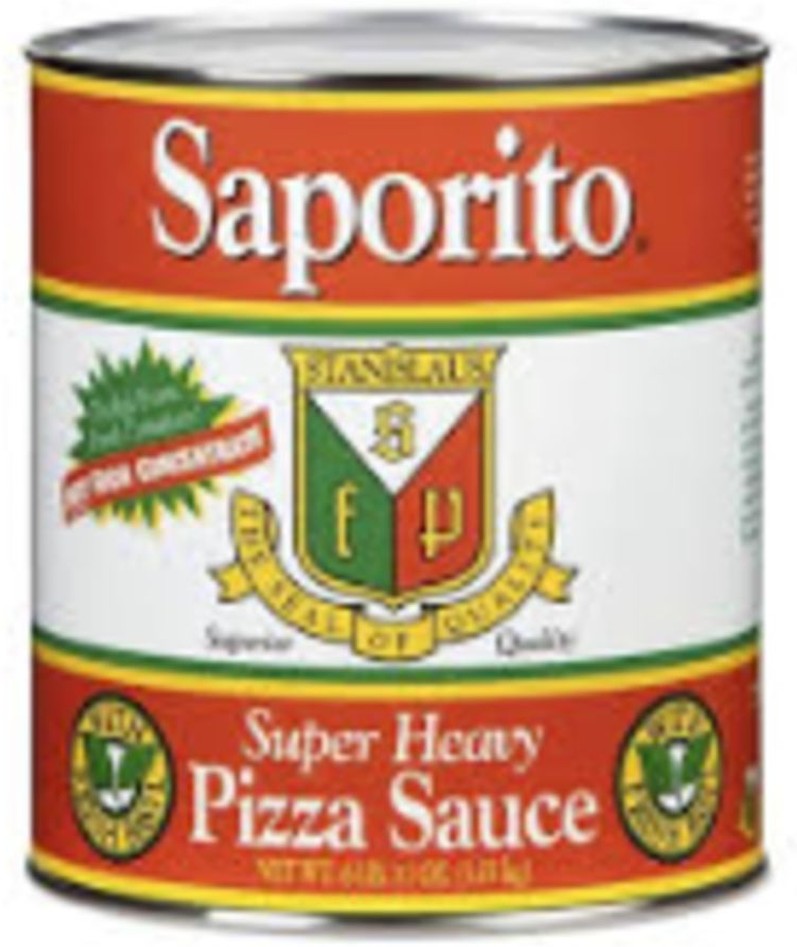 Heavy Pizza Sauce with Basil - #10 can