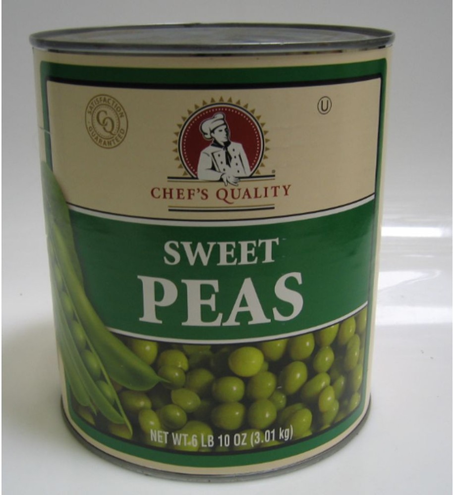 Sweet Peas 4 Sieve - #10 cans