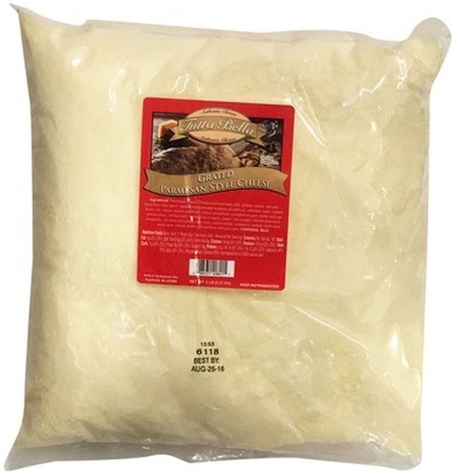 Grated Parmesan Cheese - 5 lbs
