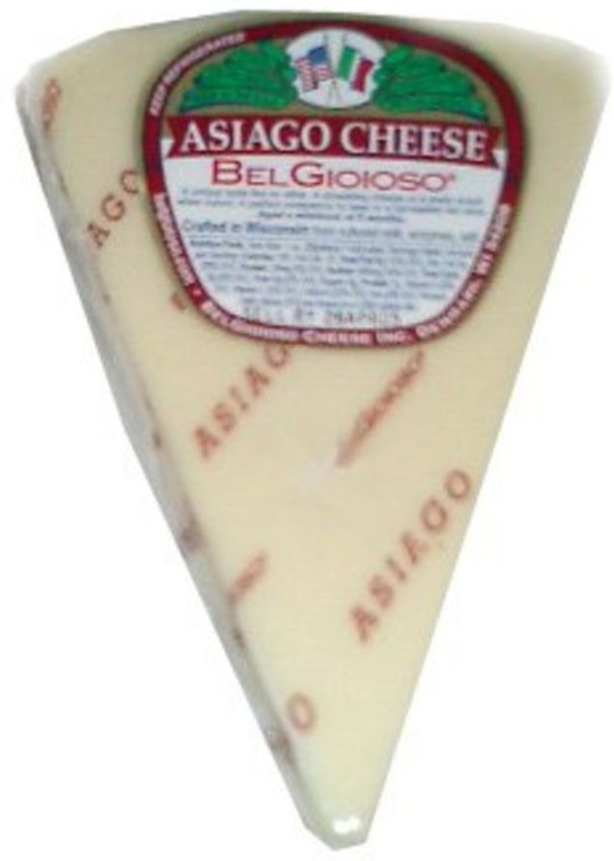 Asiago Cheese Wedges