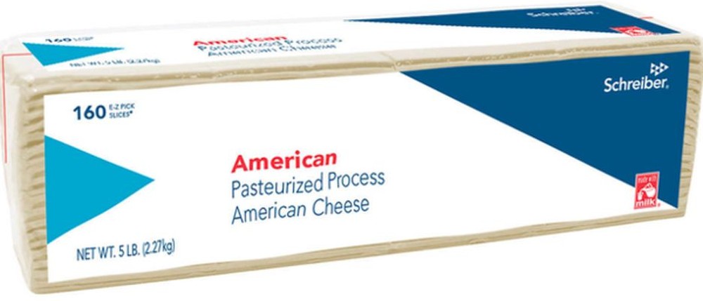 American Cheese Slices - 120 Ct, 5 lbs