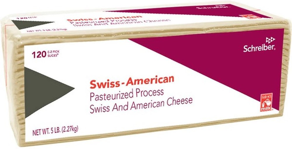 American/Swiss Cheese - 160 Ct