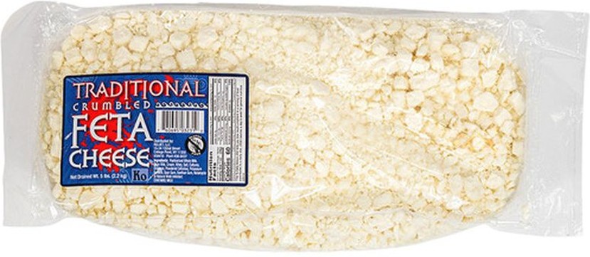 Feta Cheese Crumbles - 5 lbs