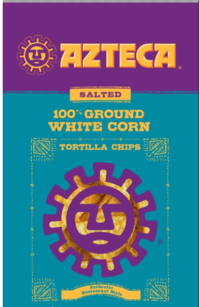 White Salted Corn Tortilla Chips, Triangles - 6 lbs
