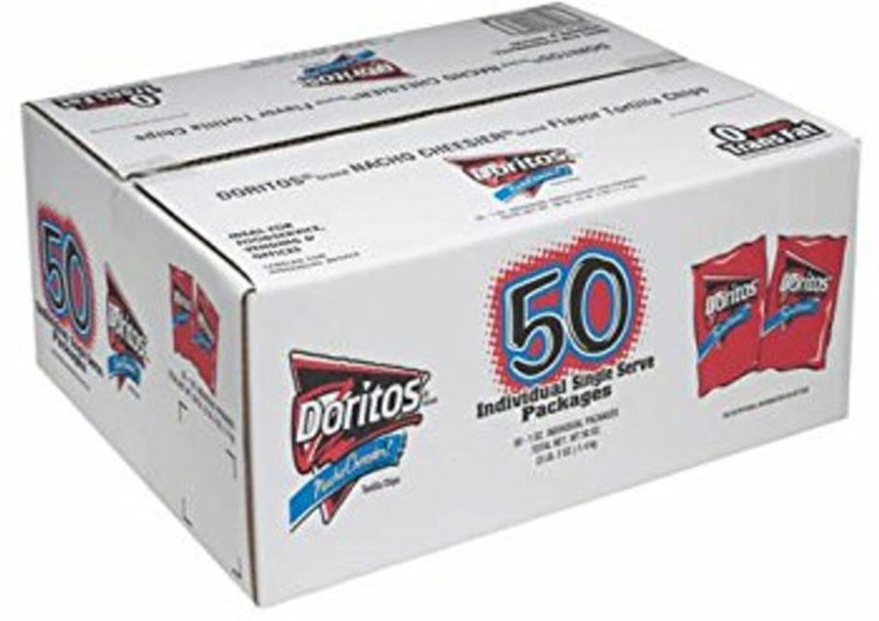 Nacho Cheesier Chips - 50/1 oz pkgs
