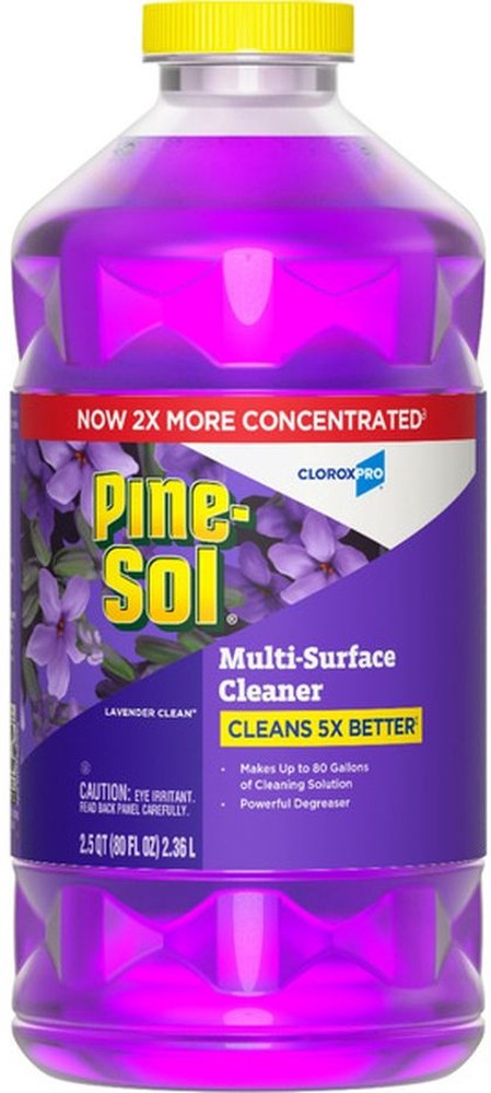 Multi-Surface Cleaner, CloroxPro, 2x Concentrated Formula, Lavender Clean, 80 Fl Oz