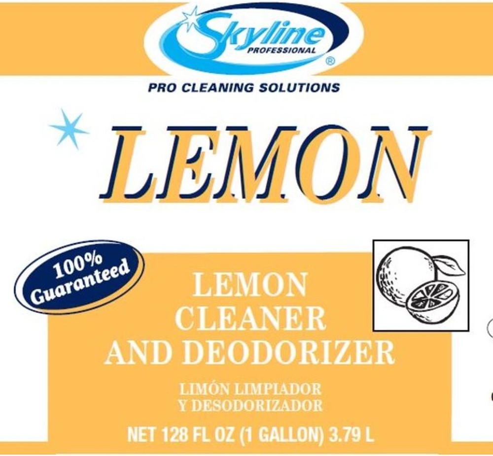 Lemon Cleaner and Deodorizer - gallon