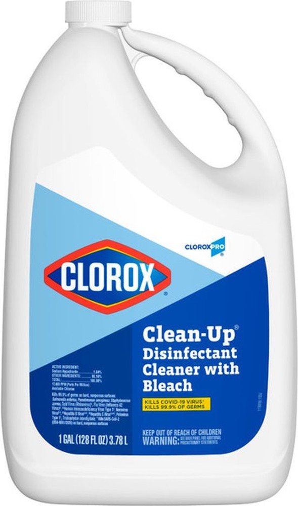 Clorox Clean-Up Disinfectant Cleaner with Bleach Refill, 128 Ounces