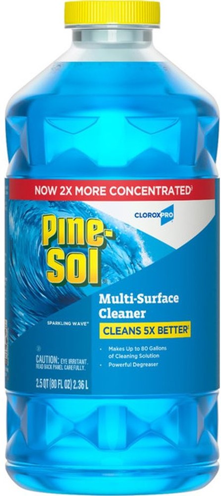 Multi-Surface Cleaner, CloroxPro, 2x Concentrated Formula, Sparkling Wave, 80 Fl Oz
