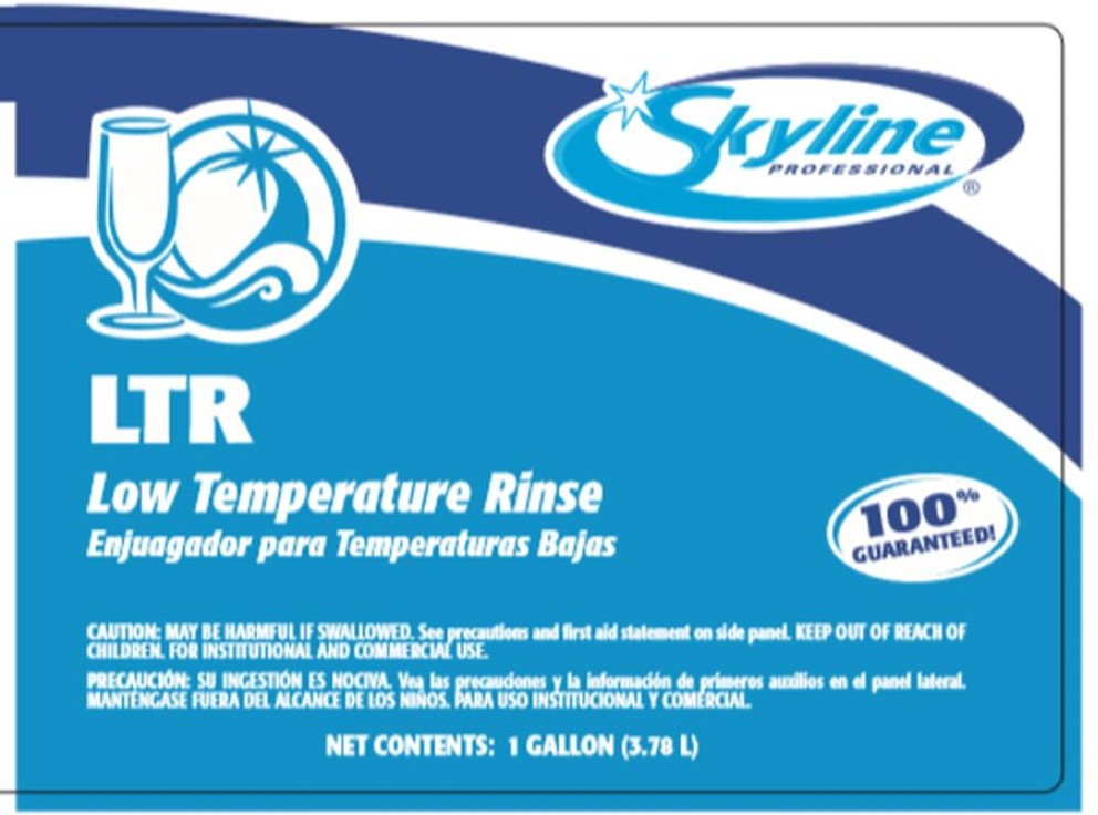 Low Temperature Rinse, 1 gallon