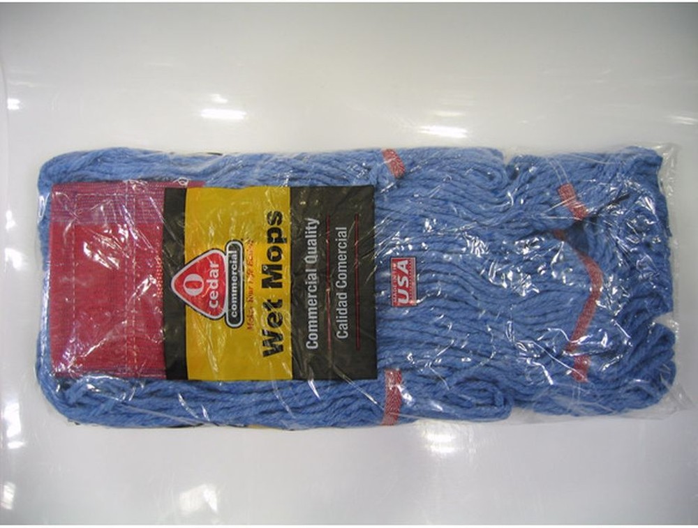 Large MaxiClean Loop-End Mophead with 5" Band, Blue