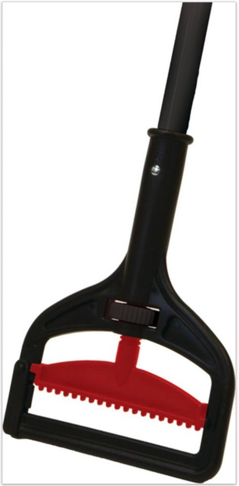 Quick-Way Plastic Mopstick with Metal Handle