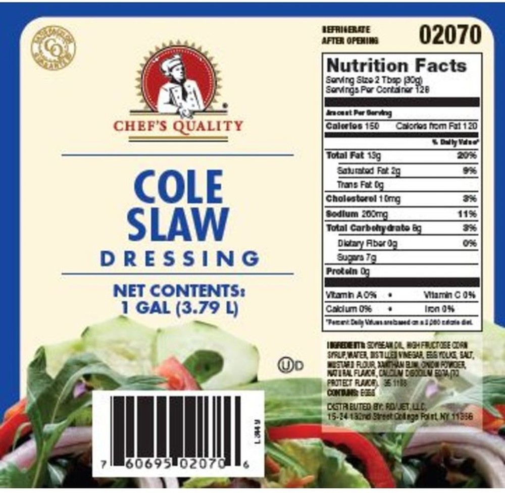 Cole Slaw Dressing - gallon