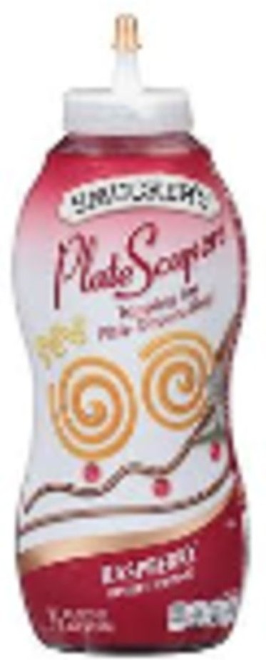 Raspeberry Plate Scapers - 19.5 oz bottle