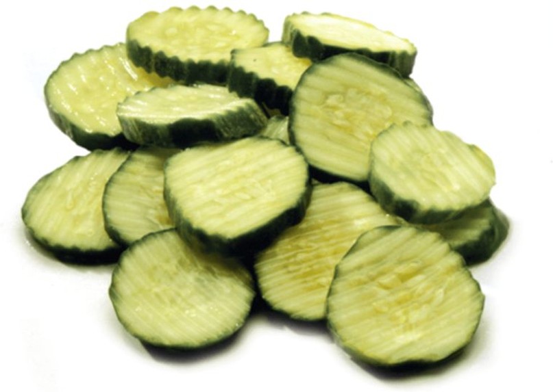 Crinkle-Cut Pickle Chips - 2 Gal