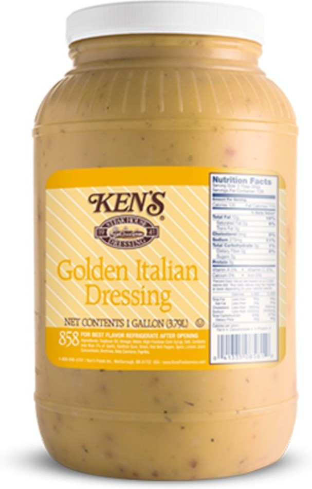 Gold Italian Dressing - gallon