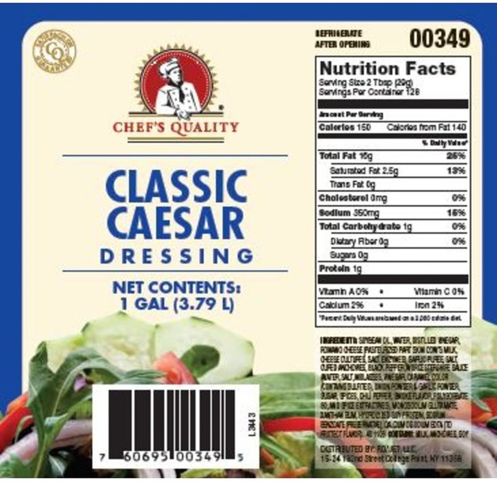 Classic Caesar Dressing - gallon