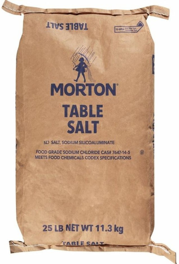 Table Salt - 25 lbs