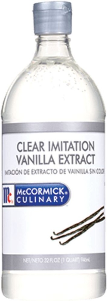 Imitation Clear Vanilla Extract - 32 oz