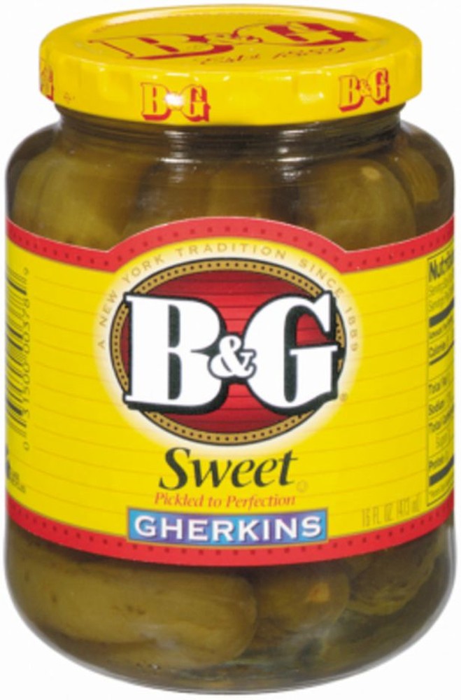 Whole Sweet Gherkins, 150-175 count - gallon