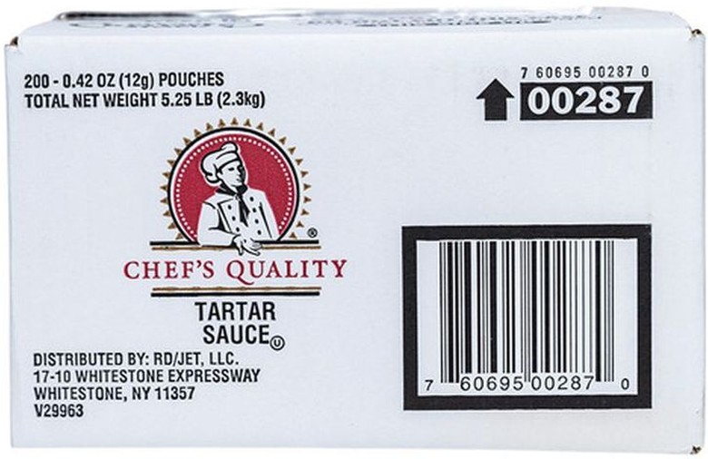 Tartar Sauce Packets, 12 grams each - 200 ct