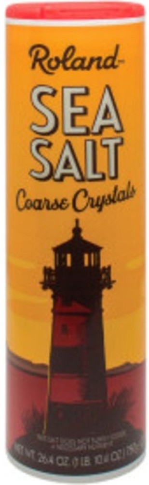 Coarse Crystal Sea Salt - 26 oz
