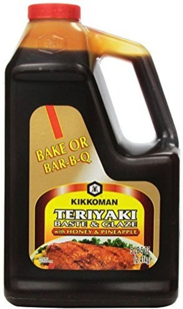 Teriyaki Honey Pineapple Glaze - half gallon jug