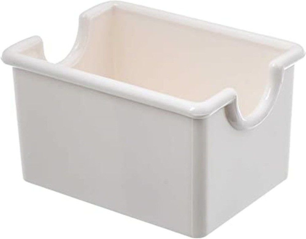 Group - PLSP032WT White Plastic Sugar Packet Holder, 1 Ct