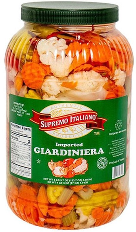 Imported Giardinera - gallon