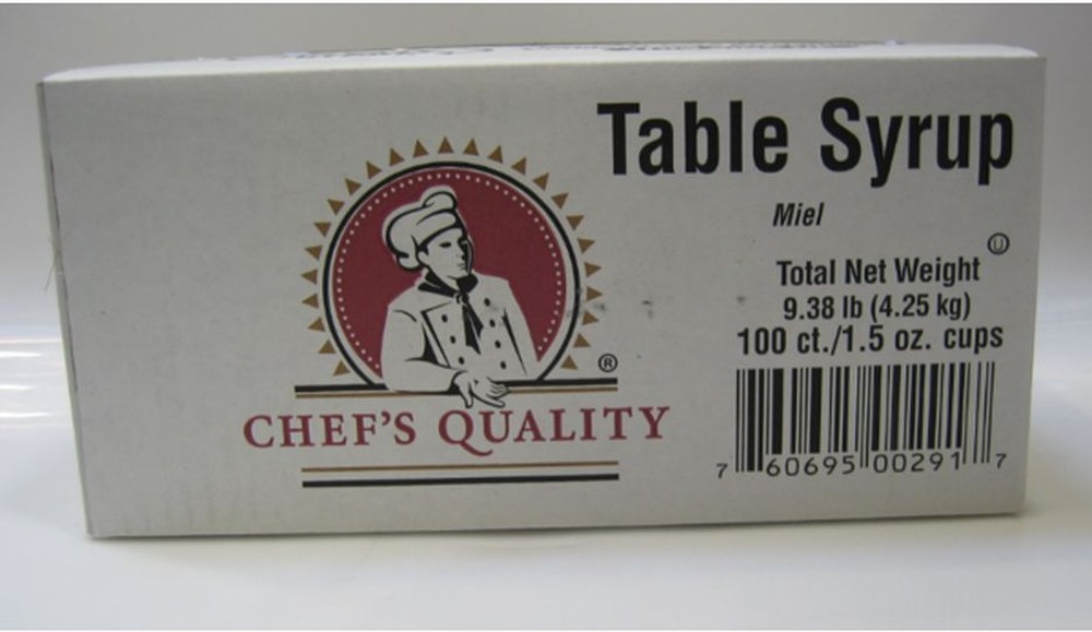 Table Syrup Packets -1.5 oz / 100 ct