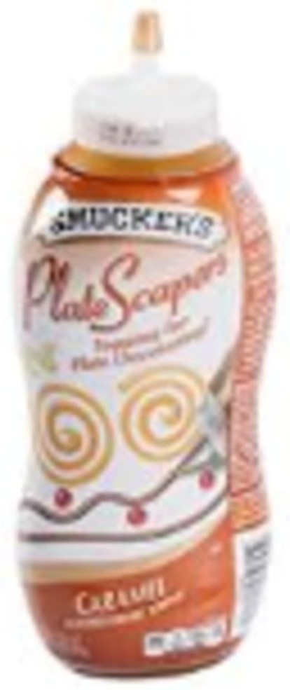 Caramel Plate Scapers - 19.5 oz bottle
