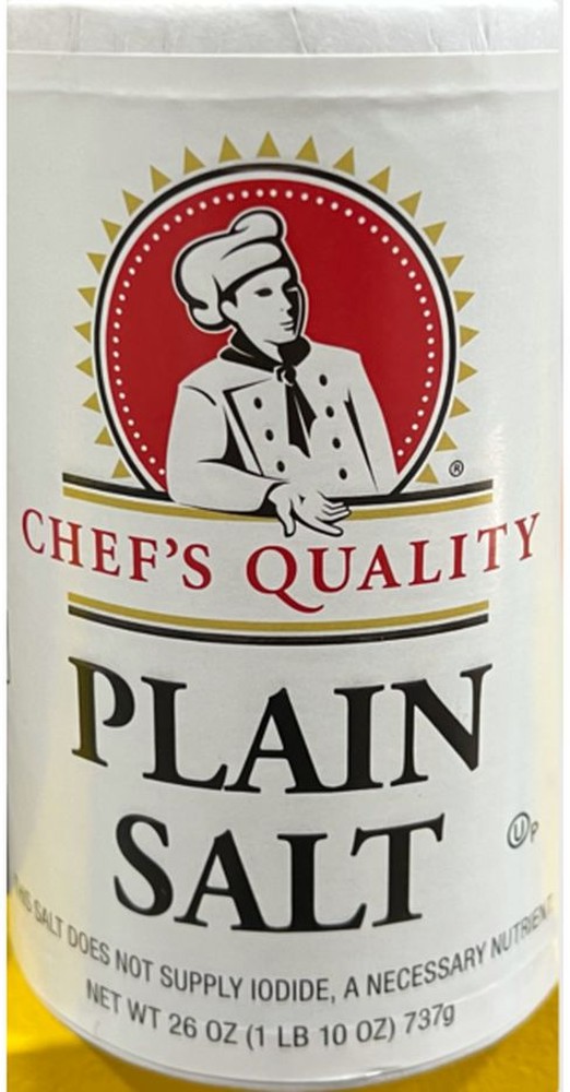 Plain Salt, 26 oz