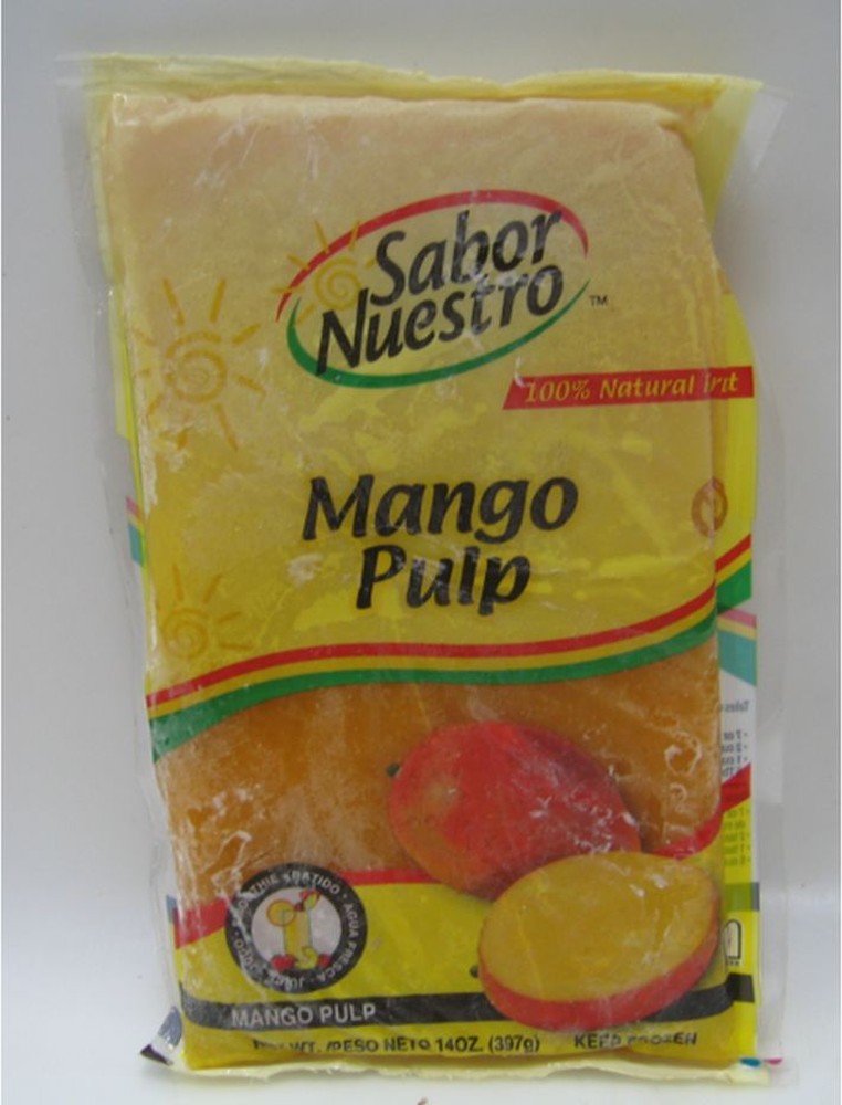 Frozen - Mango Pulp - 14 oz Pack