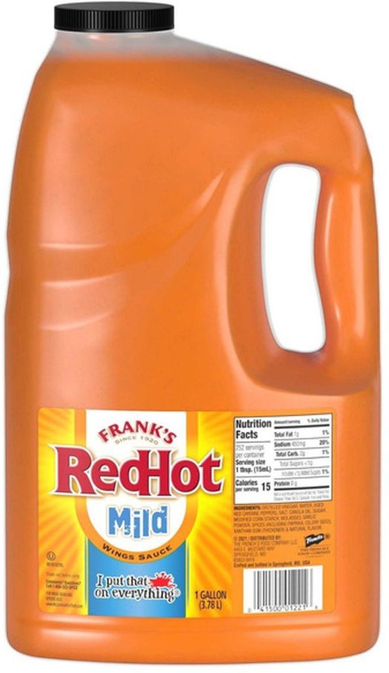 Red hot Mild Wing Sauce - 1Gal
