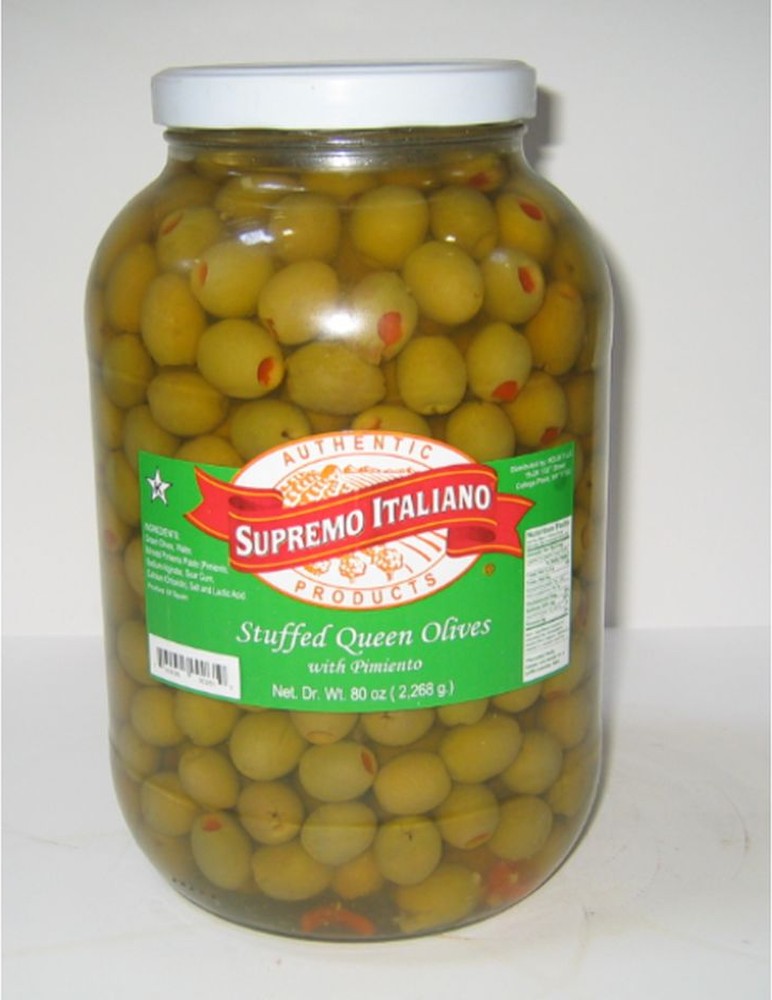 Stuffed Queen Olives, 110-120 ct - gallon