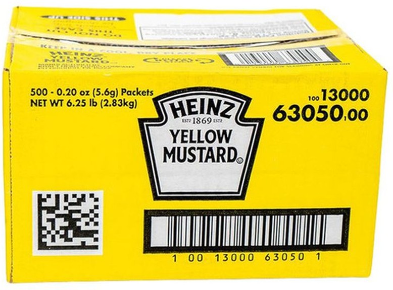 Mustard Packets - 500 Ct