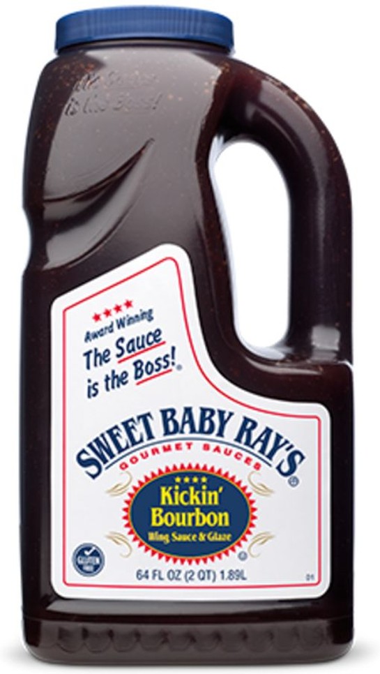 Kickin' Bourbon Wing Sauce - 64 oz Bottle