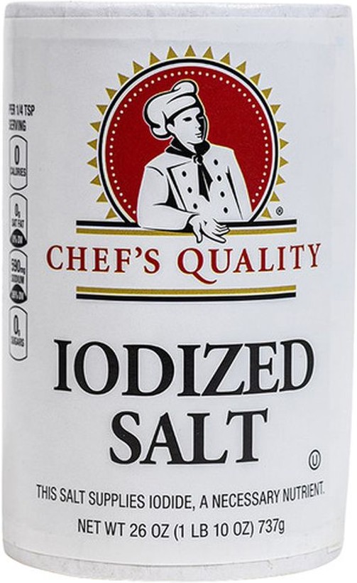 Iodized Salt - 26 oz