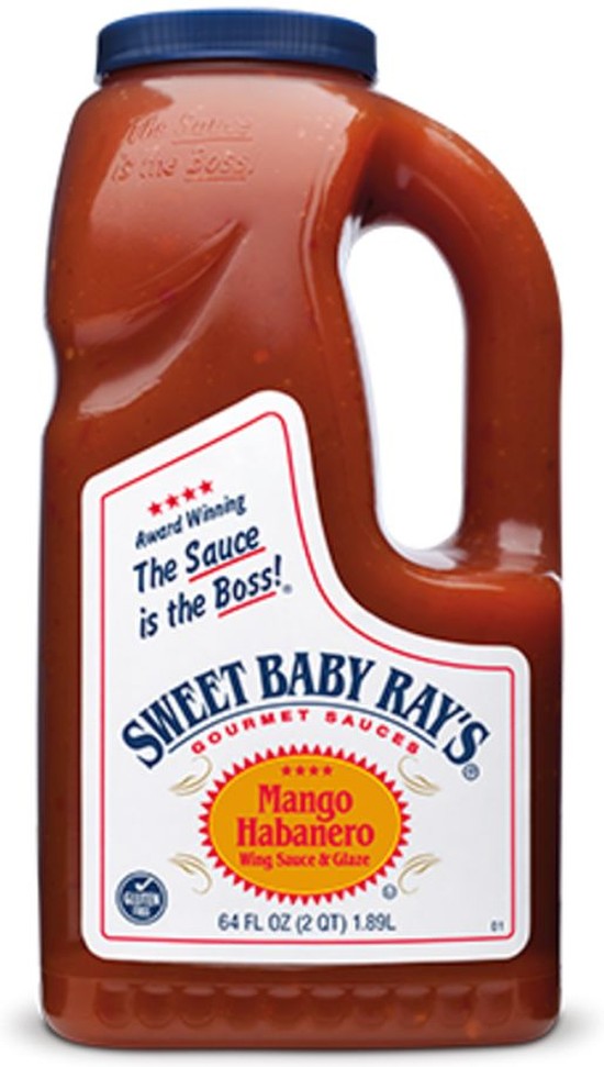 Mango Habanero Wing Sauce - 64 oz Bottle