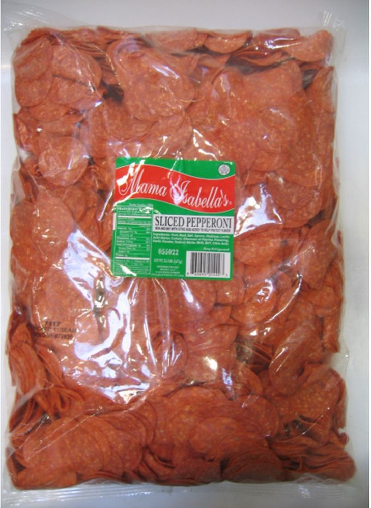 Sliced Pepperoni- 12.5 lbs