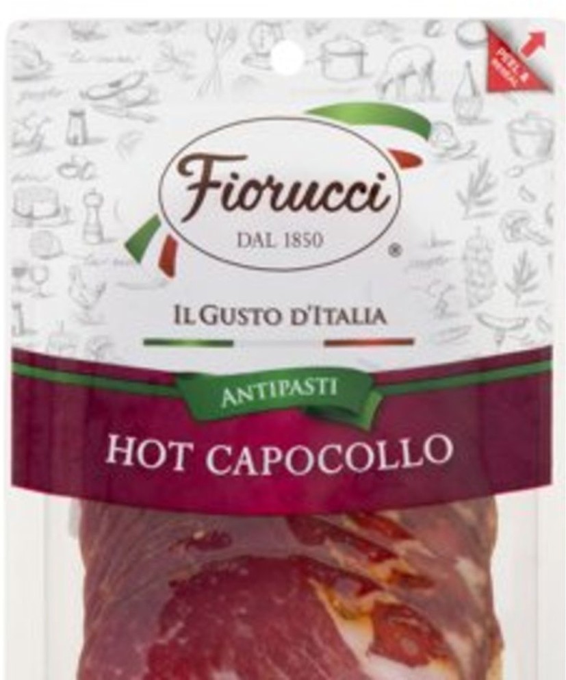 #70738 Sliced Hot Capicolo