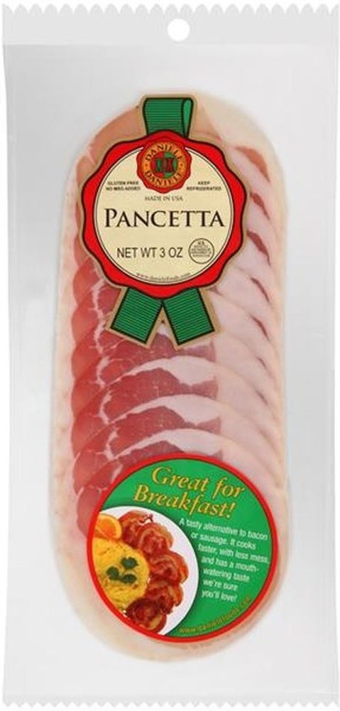 Sliced Pancetta - 16 oz