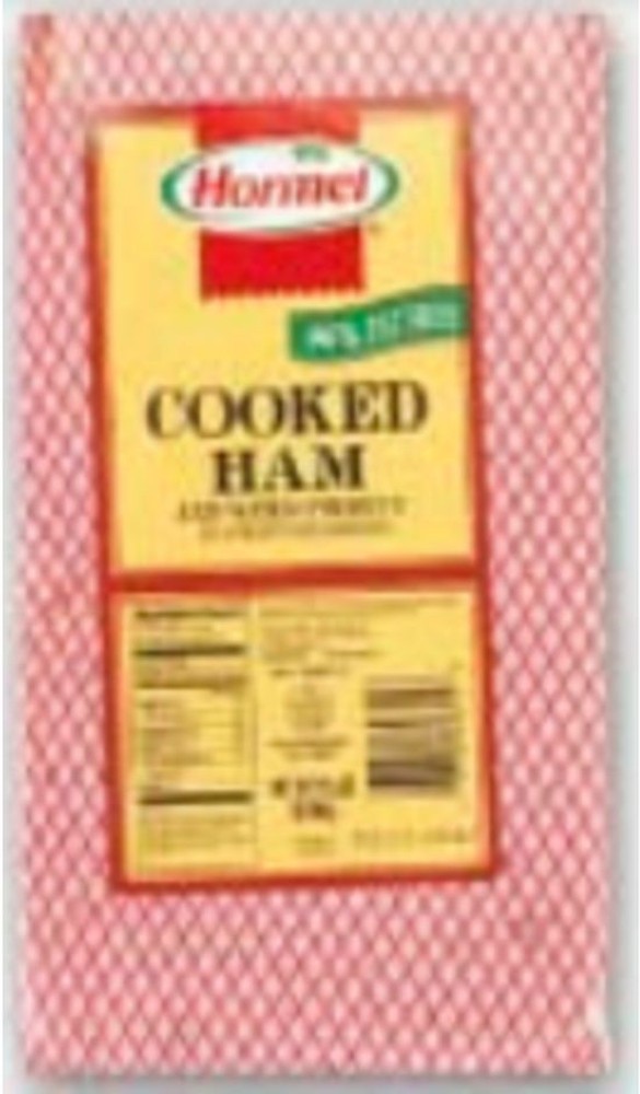 Extra Lean Cooked Ham, 4x6, 10% - 13 lbs