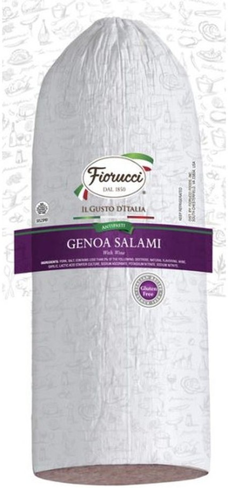 Salami Genoa Supmo - 1/2 cut
