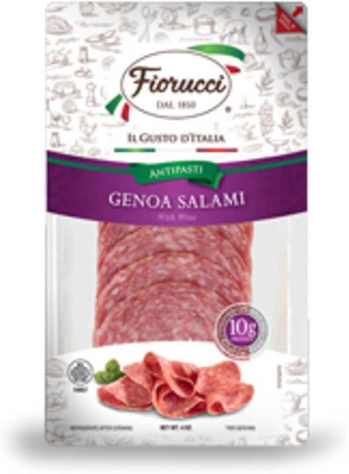 Pre-Sliced Genoa Salami - 2.5 lbs