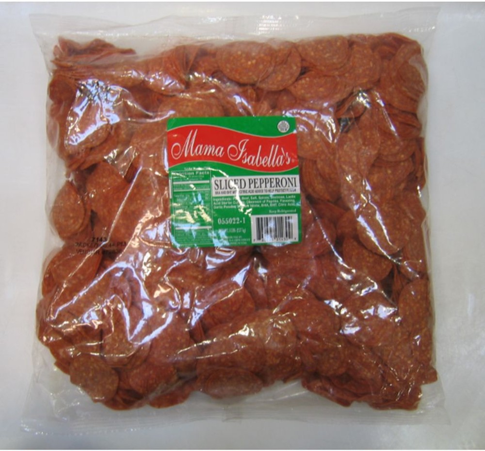 Sliced Pepperoni Pillow Pack - 5 lb