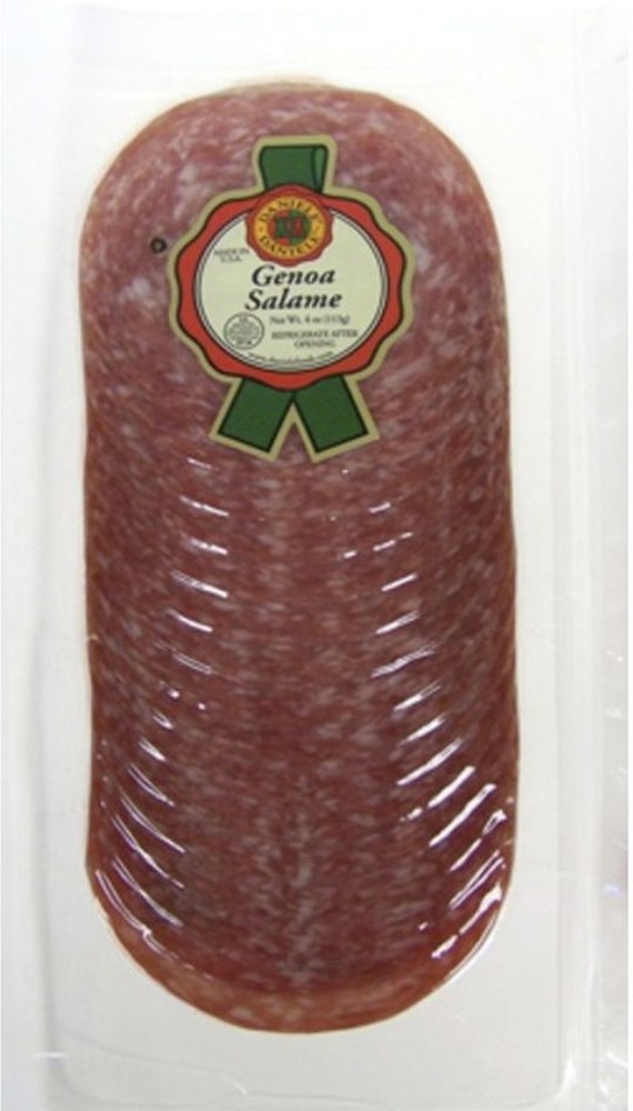 Sliced Genoa Salami- 16 oz