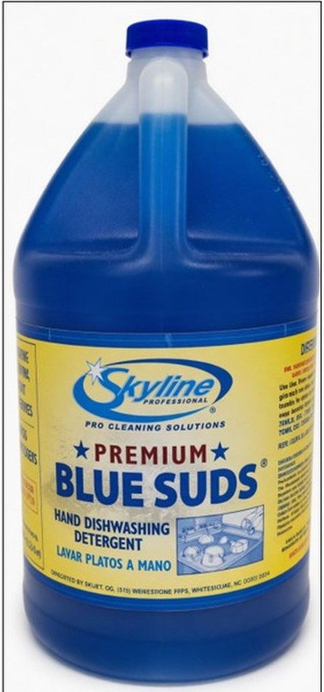 Premium Blue Suds Hand Dishwashing Detergent - gallon
