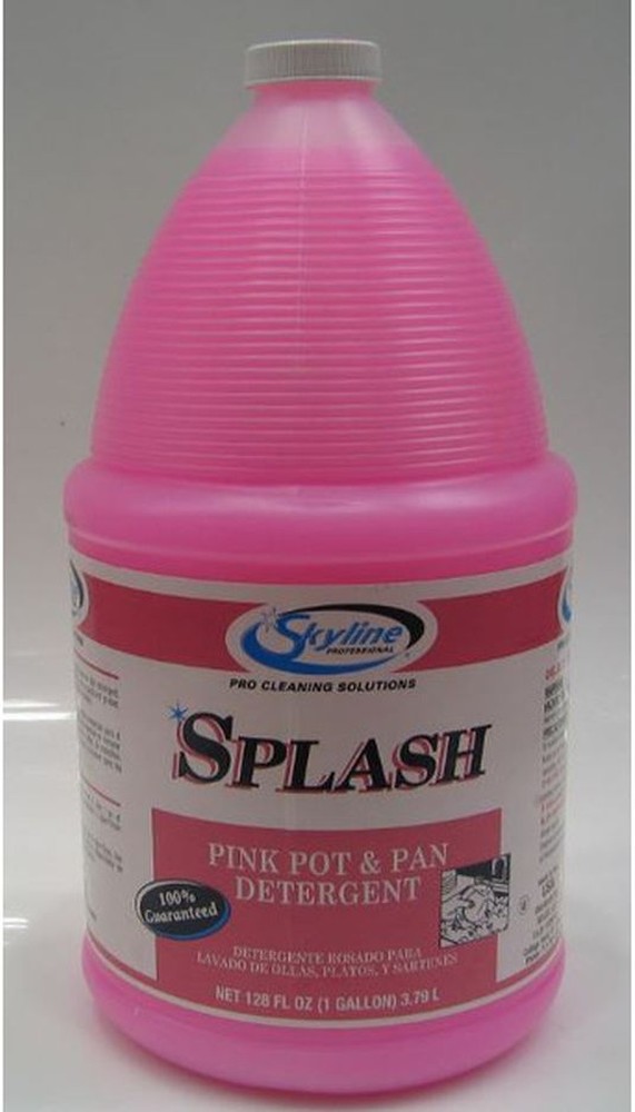 Splash Pot & Pan Pink Dish Washing Detergent - gallon
